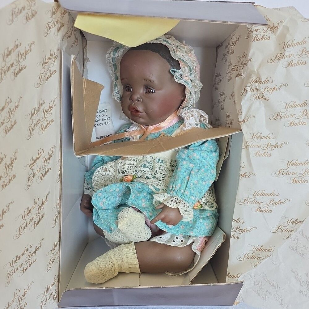 African American Porcelain Doll Danielle By Yolanda Bello